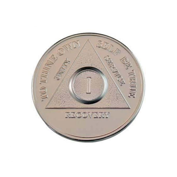 AA Silver Plate Medallion