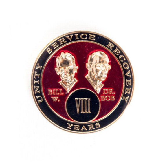 AA Tri-Plate Medallion Bill and Bob Red