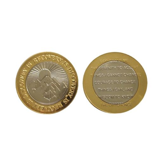 Bi-Metal Medallion - Discovery Is Recovery