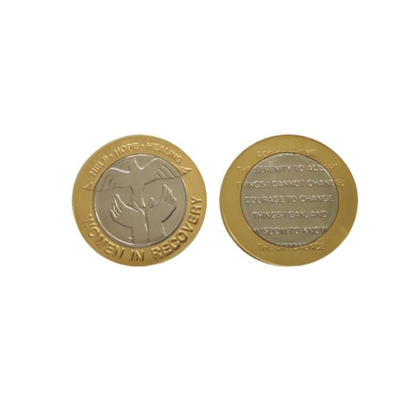 Bi-Metal Medallion - Women in Recovery