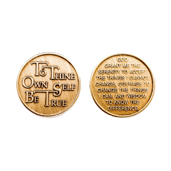 Bronze-To Thine Own Self Be True