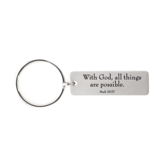 KR106 - All Possible with God - Key Ring