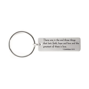 KR105 - Faith, Hope, Love - Key Ring