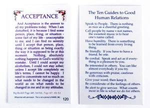Wallet Card 120 - Acceptance