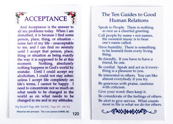 Wallet Card 120 - Acceptance