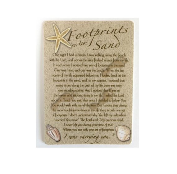 Wallet Card 908 - Footprints