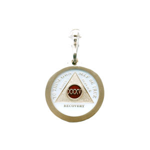 Bezel - Basic round drop in design with covered top - GOLD TONE - Image 2