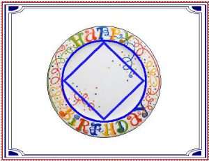 Card -  for NA Birthday 'plate'