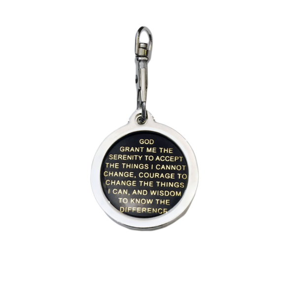 Bezel - Basic round drop in with covered top - SILVER - Image 3