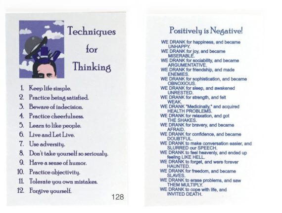 Wallet Card 128 - Techniques For Thinking
