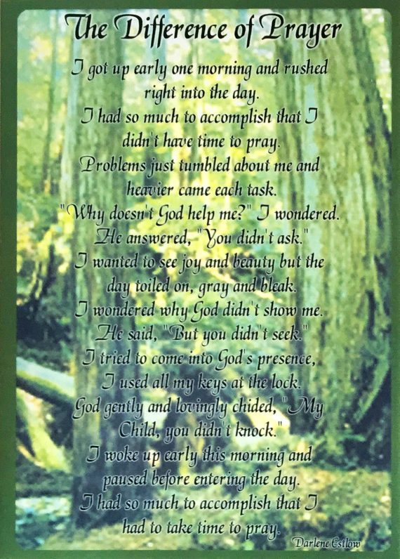 VG46 - Difference of Prayer