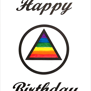 AA Classic Birthday Card Years (Blank years)