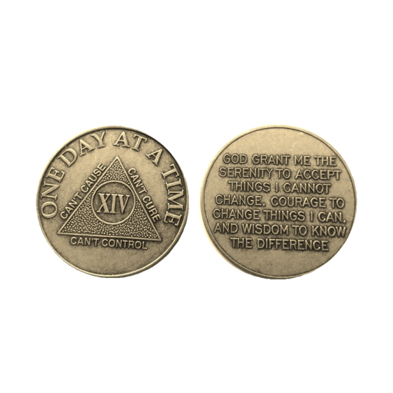Bronze Alanon Medallion available in Years 1 through 35