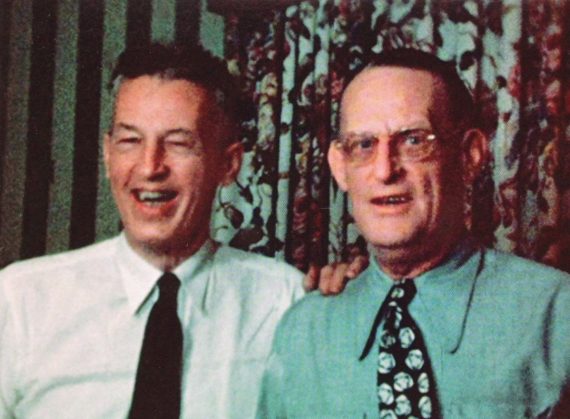 5" x  7" Postcard / In Store Photo -  Bill W. and Dr. Bob